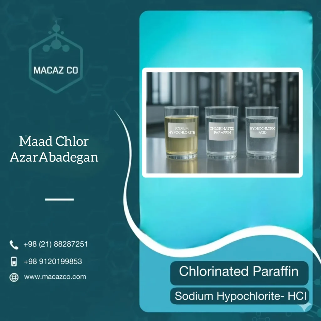 Key Applications of Hydrochloric Acid, Sodium Hypochlorite, and Chlorinated Paraffin